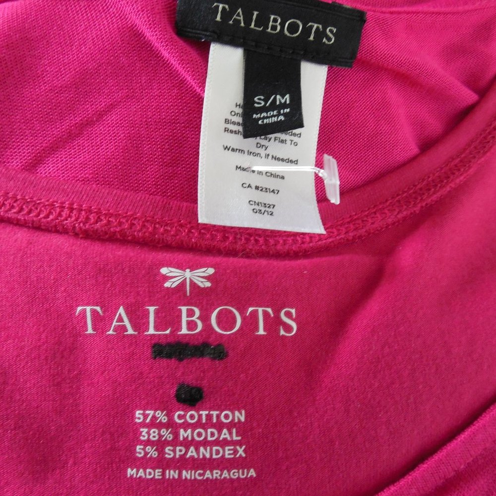 TALBOTS S/M Top 2PC SET Kimono Blouse & Tank - Picture 8 of 9